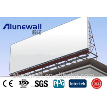 Alucobond outdoor sign board material/signage material ACP A2/B1grade fireproof Aluminum composite panel